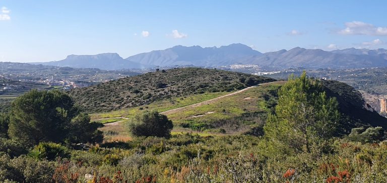 Self sufficient living in the mountains in Spain
